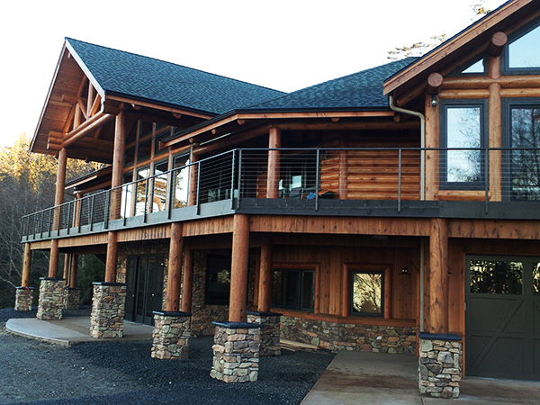 Pacific Northwest log and timber homes, BW Construction